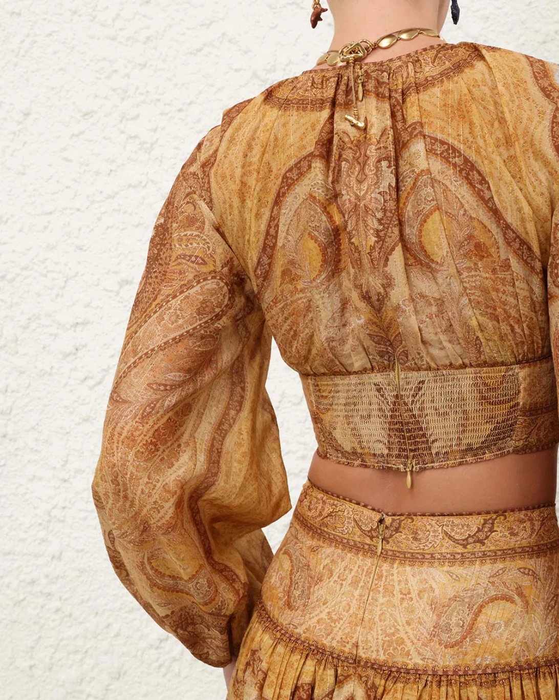 Wanderlust Bodice | Tapestry Mustard - Image 5