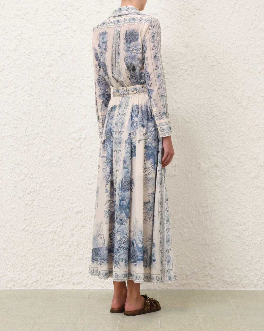 Wanderlust Body Shirt | Blue Toile - Image 3