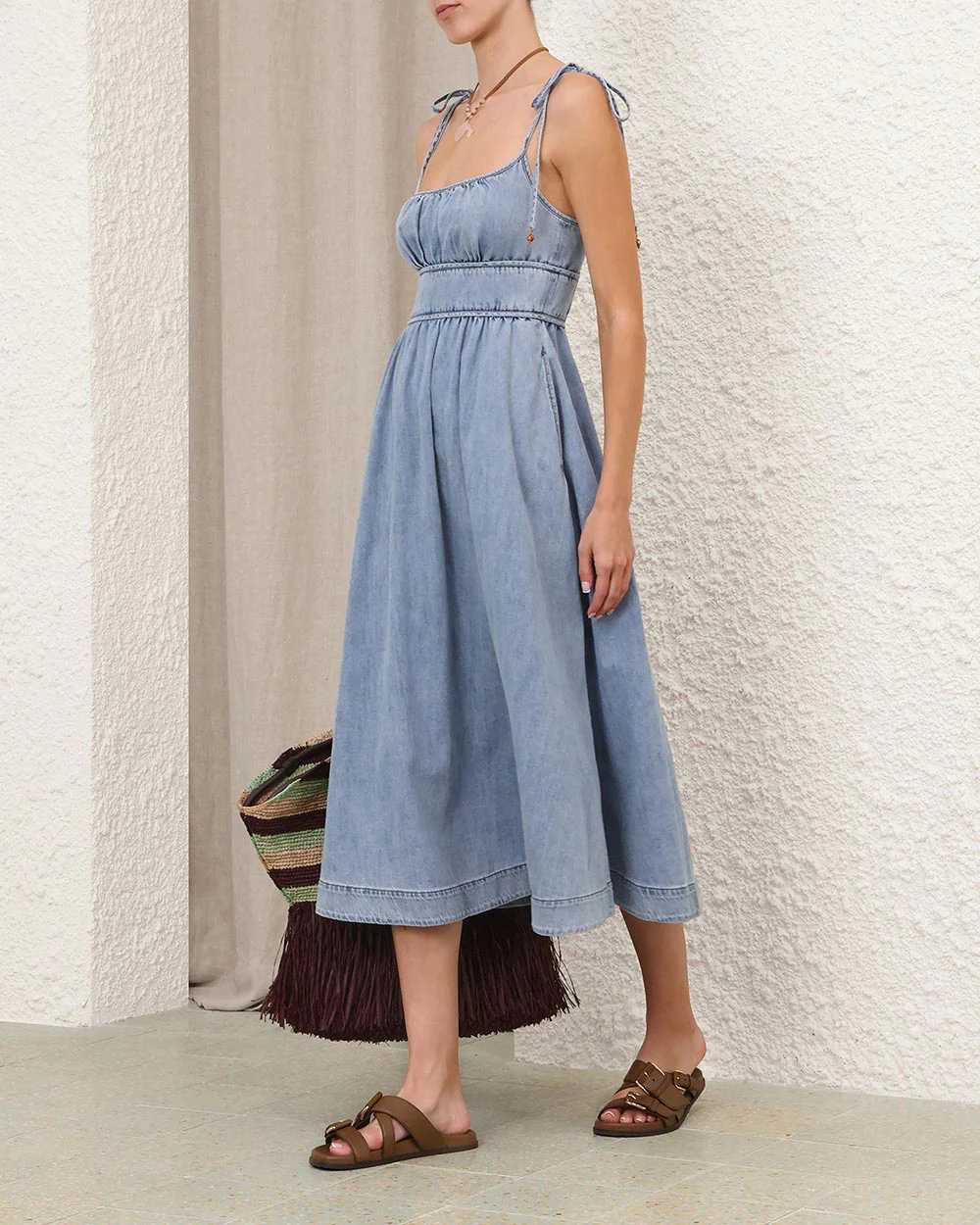 Wanderlust Denim Picnic Dress | Skylark - Image 4