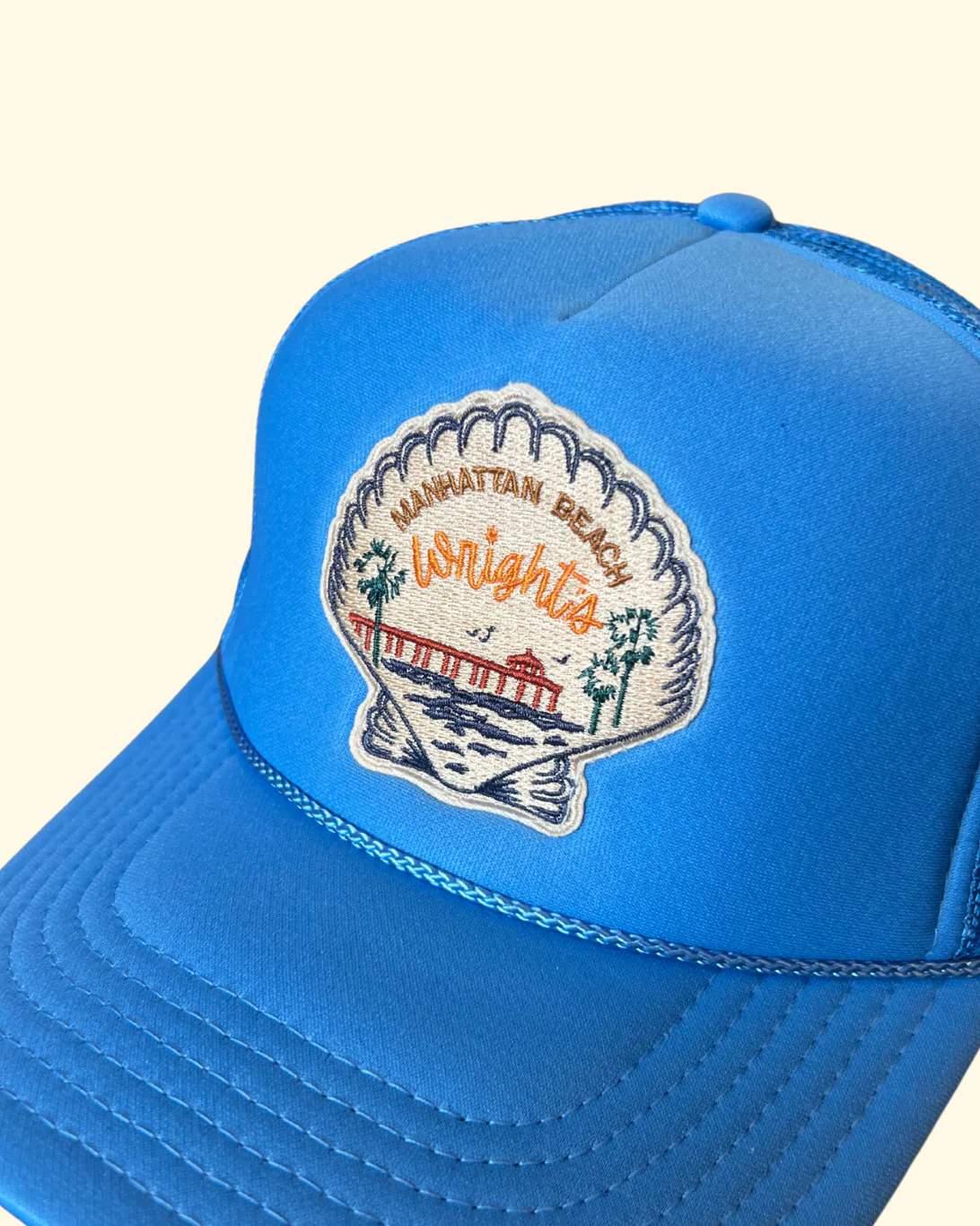 Wright's Trucker | Azure - Image 3