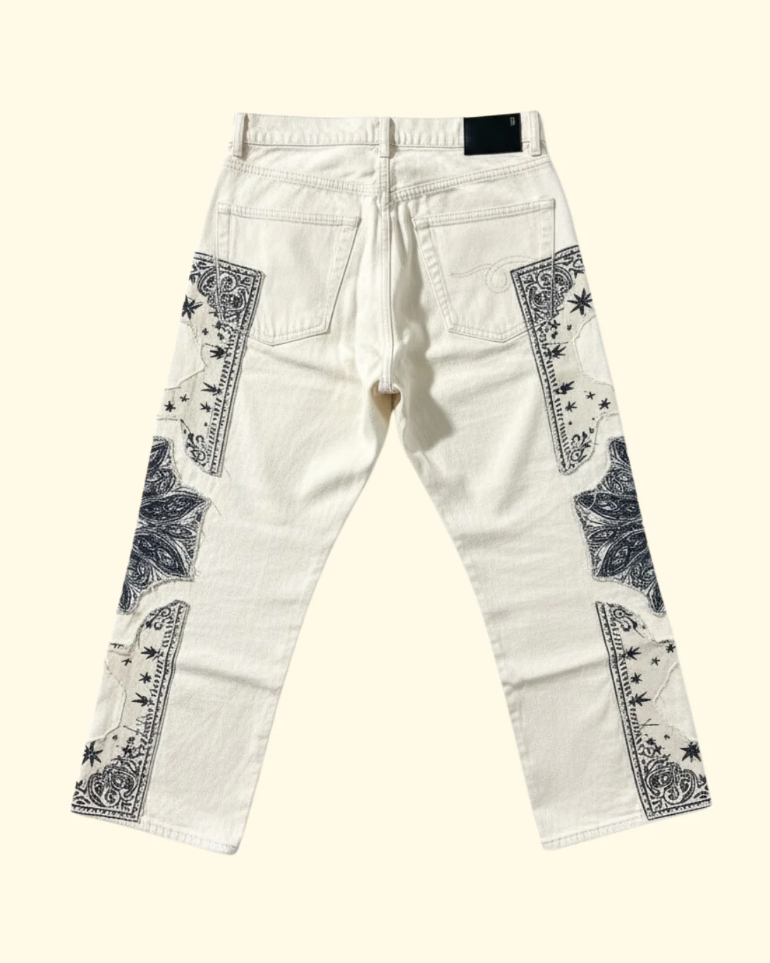 X-BF Jean | Ecru Bandana - Image 3