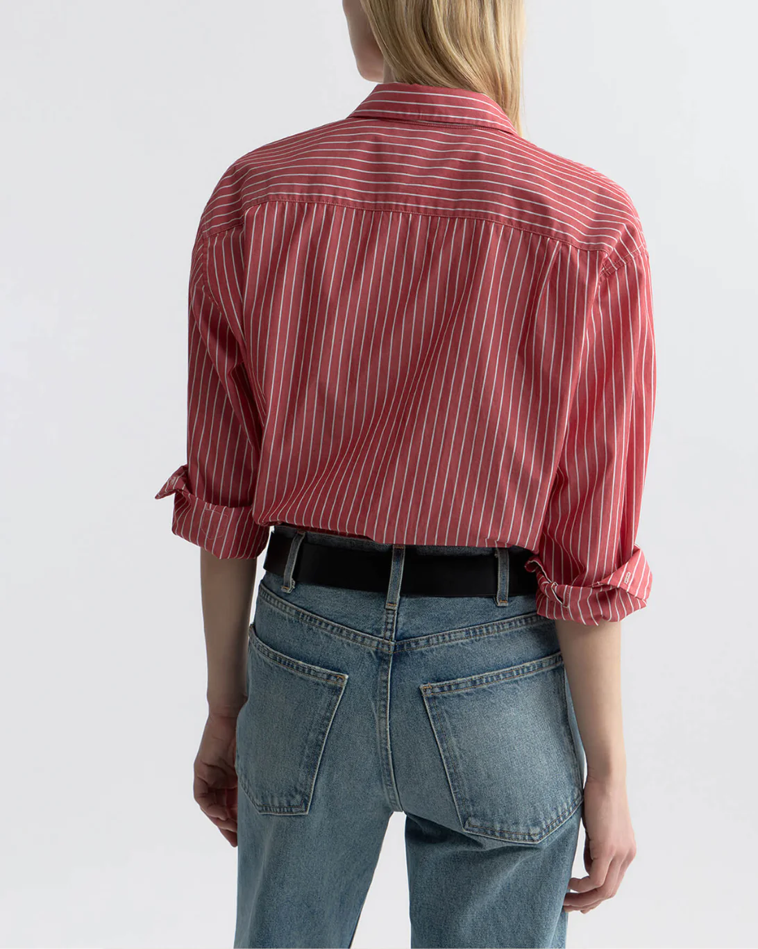 Yorke Shirt | Red & White - Image 4