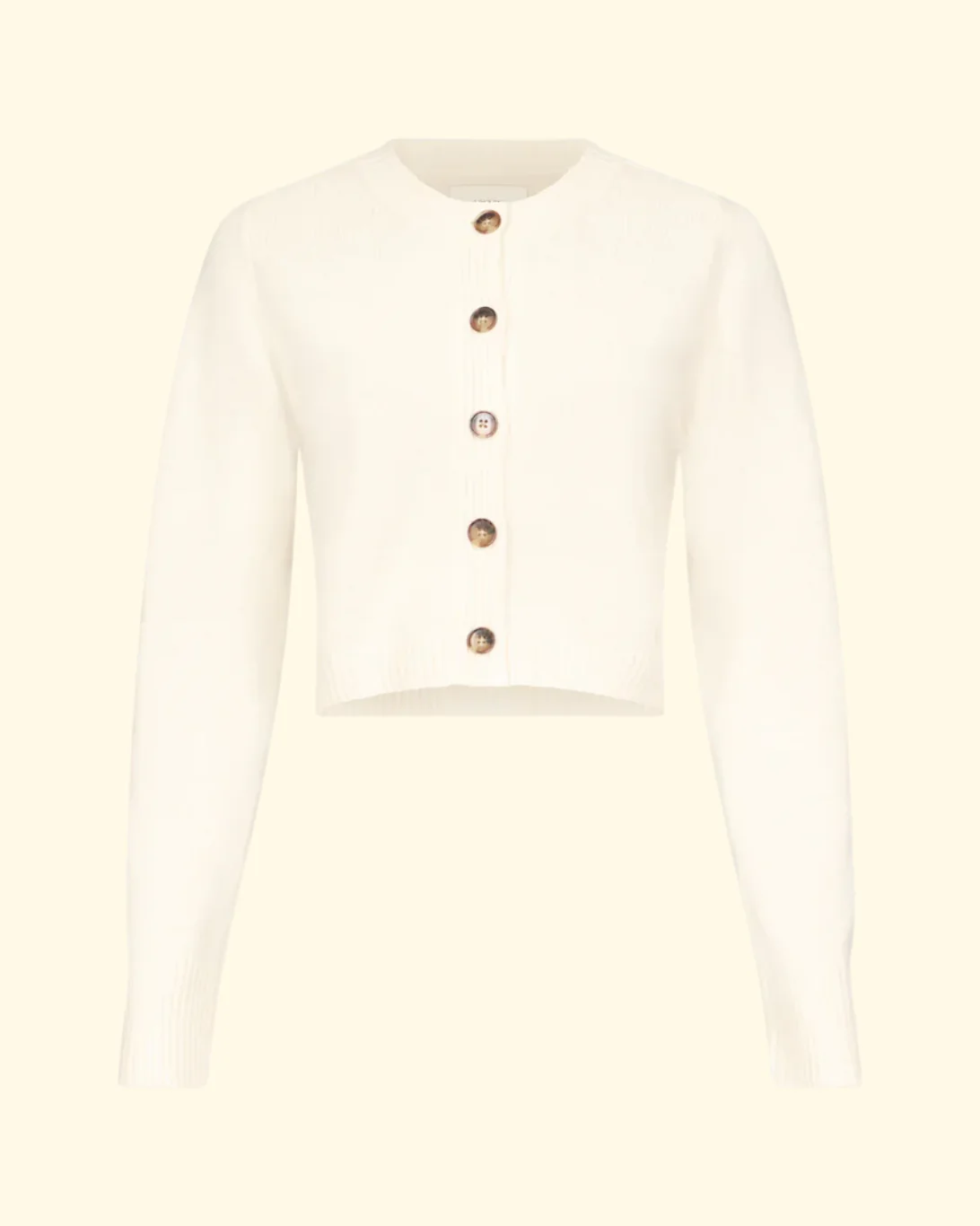 Zephir Cropped Cardigan | Ivory